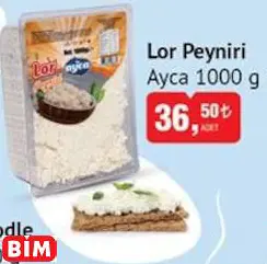 AYCA LOR PEYNİRİ AYCA LOR PEYNİRİ